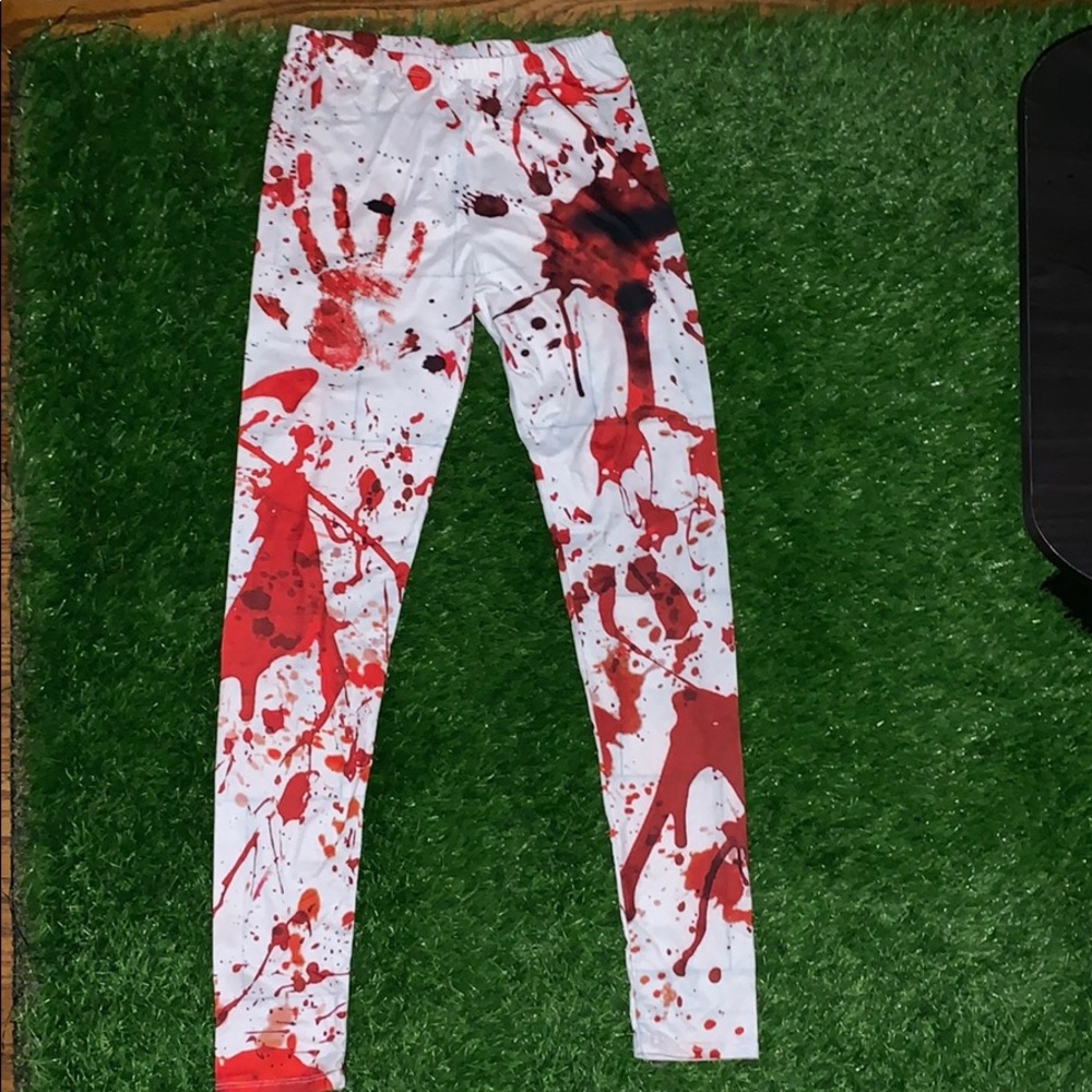 Bloody Handprint Leggings 🎃